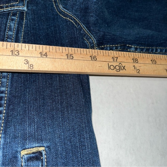 Talbots Small Petite Blue Denim‎ Jean Jacket - Picture 11 of 14